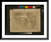 Historic Framed Print, Spring in Rock Creek Park,  17-7/8" x 21-7/8"