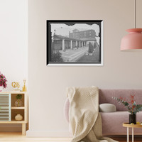 Historic Framed Print, Pergola, Hiram Walker & Sons, Ltd., Walkerville, Ont.,  17-7/8" x 21-7/8"