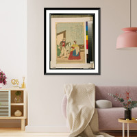 Historic Framed Print, [John Heathcoat, inventor of the knitting machine],  17-7/8" x 21-7/8"