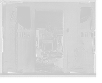 Historic Framed Print, [Residence of A. Buhl, Iroquois Avenue, hall and parlor, Detroit, Mich.],  17-7/8" x 21-7/8"