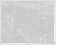 Historic Framed Print, [Res. of A. Buhl, Iroquois Avenue, billiard room,Detroit, Mich.],  17-7/8" x 21-7/8"