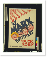 Historic Framed Print, The 4 Marx brothers in Duck soup"" - 2,  17-7/8" x 21-7/8"