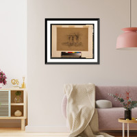 Historic Framed Print, Venice Quadri - 2,  17-7/8" x 21-7/8"