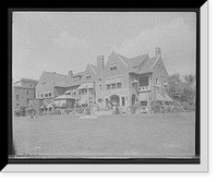 Historic Framed Print, [Residence of Franklin H. Walker, 850 Jefferson Avenue, Detroit, Mich.],  17-7/8" x 21-7/8"