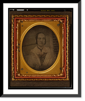 Two portraits of Sarah Allister McAllister Grant. Right plate: head-and-shoulders, facing slightly right. Left plate: full-length, standing in front of a building, Vintage Poster