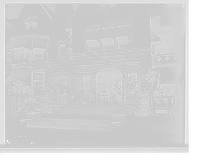 Historic Framed Print, [Terrace and steps, Franklin H. Walker, 850 Jefferson Avenue, Detroit, Mich.],  17-7/8" x 21-7/8"