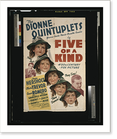 The Dionne quintuplets in five of a kind, Vintage Wall Art