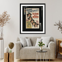 The Dionne quintuplets in five of a kind, Vintage Wall Art