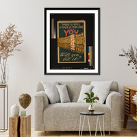 Historic Framed Print, There is still a place in the line for you. Will you fill it?.The Haycock-Cadle Co., London S.E.,  17-7/8" x 21-7/8"