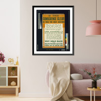 Historic Framed Print, Is your conscience clear on these two great questions.printed by Alex. Thom & Co., Ltd., Dublin.,  17-7/8" x 21-7/8"