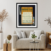 Historic Framed Print, Is your conscience clear on these two great questions.printed by Alex. Thom & Co., Ltd., Dublin.,  17-7/8" x 21-7/8"