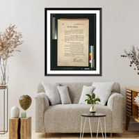 Historic Framed Print, To my people,  17-7/8" x 21-7/8"