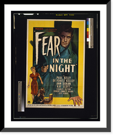 Historic Framed Print, Fear in the night"",  17-7/8" x 21-7/8"