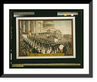 Historic Framed Print, Haverly's European and American Mastodon Minstrels,  17-7/8" x 21-7/8"