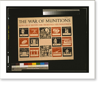 The war of munitions. How Great Britain has mobilised her industries.G.K, Vintage Print