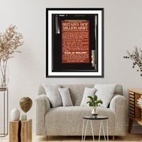 Britain's new million army. Complete the second half million, Historic Print