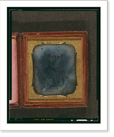Historic Framed Print, [Unidentified portrait of a man, facing front],  17-7/8" x 21-7/8"