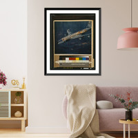 Heavy black clouds of dust rising over the Texas Panhandle, Texas - 2, Vintage Wall Art
