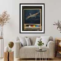 Heavy black clouds of dust rising over the Texas Panhandle, Texas - 2, Vintage Wall Art