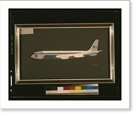 Air Force One.RL 1962 ; Raymond Loewy, Antique Poster