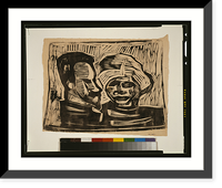 Historic Framed Print, Holcha & Willie.William H. Johnson.,  17-7/8" x 21-7/8"