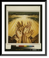 Historic Framed Print, Hands,  17-7/8" x 21-7/8"
