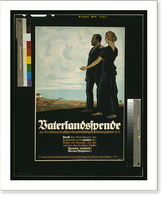 Historic Framed Print, Vaterlandsspende, zur Errichtung Deutscher Kriegsbesch&auml;digten Erholungsheime E.V..Louis Oppenheim.,  17-7/8" x 21-7/8"