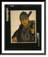 Historic Framed Print, [Ich gehe hinaus an die Front. Hast du die 6. Kriegsanleihe schon gezeichnet?].MKOLL.,  17-7/8" x 21-7/8"