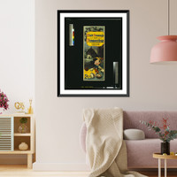 Historic Framed Print, Pinocchio,  17-7/8" x 21-7/8"
