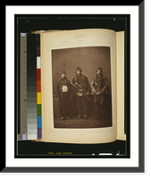 Studio portrait of models wearing traditional clothing from the province of Andrinople (Edirne), Ottoman Empire - 4, Historic Reproduction