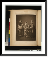 Studio portrait of models wearing traditional clothing from the province of Diarb&egrave;kir (Diyarbakir), Ottoman Empire - 4, Vintage Poster