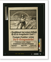 Historic Framed Print, Die 9. Kriegsanleihe!.Otto Ubbelohde.,  17-7/8" x 21-7/8"