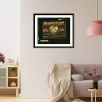 Historic Framed Print, Kinderland Wohlt&auml;tigkeitskonzert,  17-7/8" x 21-7/8"