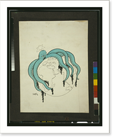 Historic Framed Print, [Churchill as an octopus].Seppla. - 2,  17-7/8" x 21-7/8"