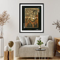 Historic Framed Print, 3 Worte: ungest&ouml;rte Demobilmachung; Aufbau der Republic; Frieden,  17-7/8" x 21-7/8"