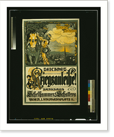 Historic Framed Print, Zeichnet Kriegsanleihe!.P. Aeschke.,  17-7/8" x 21-7/8"