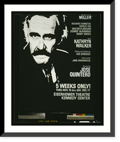 Historic Framed Print, Jason Robards. in A touch of the poet by Eugene O'Neill,  17-7/8" x 21-7/8"