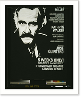 Historic Framed Print, Jason Robards. in A touch of the poet by Eugene O'Neill,  17-7/8" x 21-7/8"