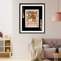Chez Panisse Caf&eacute; & Restaurant fifteenth birthday.David Lance Goines 1986, Vintage Wall Art