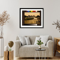 Historic Framed Print, [The Luxembourg Palace, Paris, France],  17-7/8" x 21-7/8"