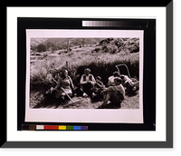Encountering a Swiss farm couple, Zermatt, Switzerland, Vintage Print