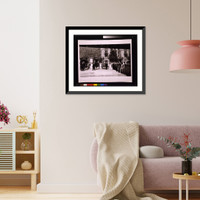 Staff at a posh resort with passenger carriages for the Grand Hotel Zermatterhof, Seiler's Hotel Mont Cervin, and Hotels National Schweizerhof Belle Vue, in Zermatt, Switzerland Timeless Wall Art
