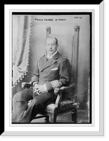 Historic Framed Print, Prince George of Greece, seated, in uniform,  17-7/8" x 21-7/8" Historic Framed Print, Prince George of Greece, seated, in uniform,  17-7/8" x 21-7/8"