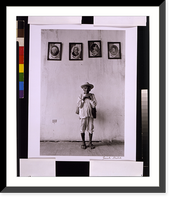 Historic Framed Print, H&eacute;roes de la patria (national heroes), Cuetzalan,  17-7/8" x 21-7/8"