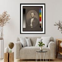 Judah P. Benjamin, Senator from Louisiana, half-length portrait, Antique Poster