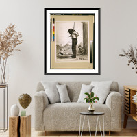 Daytona Beach, Florida. Celery worker dressed up on Sunday morning, Vintage Poster