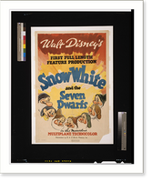 Historic Framed Print, Snow White and the seven dwarfs in the marvelous multiplane technicolor.,  17-7/8" x 21-7/8"