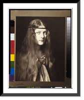 Young woman in period dress with headband.Emily Mew. - 4, Historic Print
