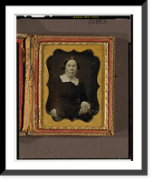 Historic Framed Print, [Unidentified woman, half-length portrait, facing front] - 6,  17-7/8" x 21-7/8"