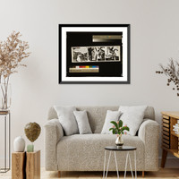 Farmers at rural auction, Pettis County, Missouri Classic, Vintage Wall Art